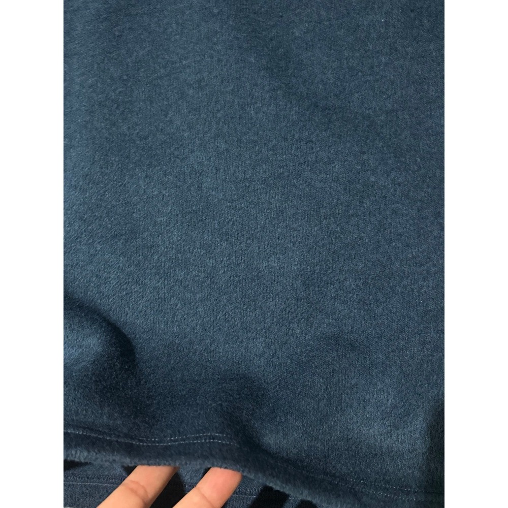 Kuhl Alfpaca Fleece Pullover Mens Medium Navy Blue Quarter Zip Sweater 108846 - Picture 8 of 15